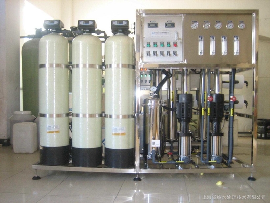 Planta de tratamento da água do Ro do PLC para a diálise, abastecimento de água Ultrapure manual