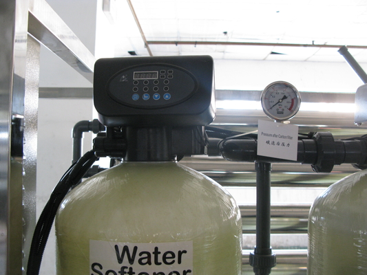 Planta automática de purificação de água RO 1000L/hora 220-400V PLC