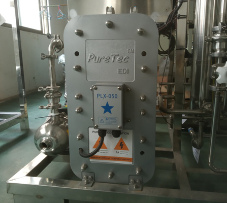 Abastecimento de água refinado torneira de 250LPH SS316 para o dobro farmacêutico ROsystem EDI