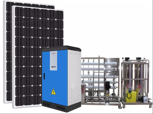 Dessanilização posta solar da planta de dessanilização do Seawater para a água salgada