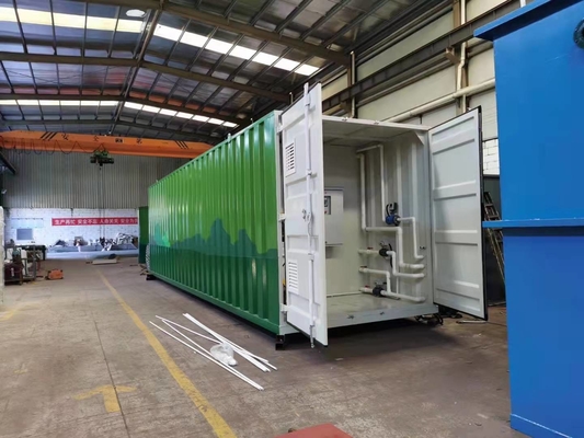 As empresas móveis Containerized de Euqipment da unidade de sistemas do tratamento da água Containerised sistemas do tratamento da água
