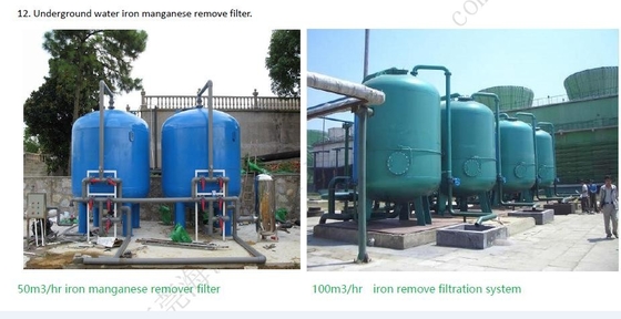 Unidade do tratamento da água da osmose reversa com uma capacidade de 30M3/H