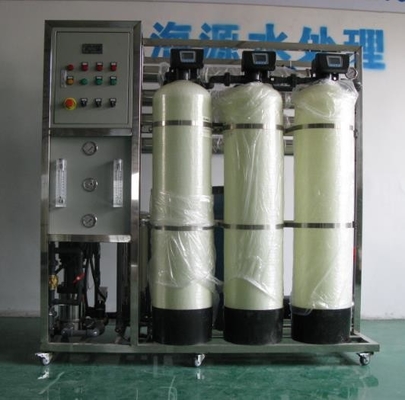 Enchendo pilhas de Fuel Cell e humidificador da membrana com água Deionized 1000LPH