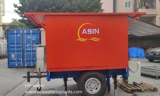 Instalação de tratamento de águas marinhas