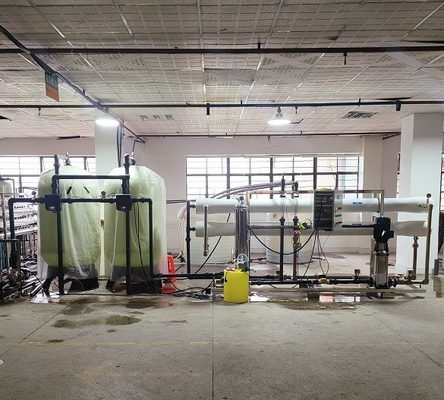 Container rio água salobra poço de poço água subterrânea sistema de osmose reversa para irrigação da agricultura de estufa