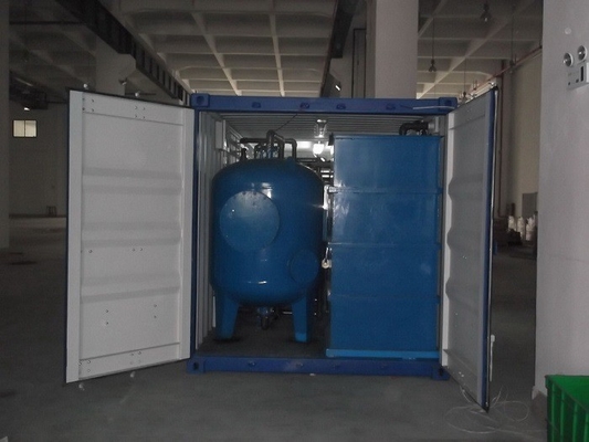 Container rio água salobra poço de poço água subterrânea sistema de osmose reversa para irrigação da agricultura de estufa