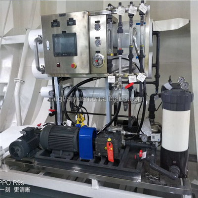 Unidade de dessalinização de água Desalinizador de barco Máquina de desalinização de água do mar