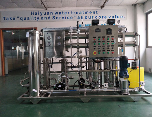 Água salgada refinada comercial da água do mar 250LPH à máquina da água potável