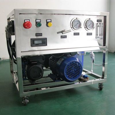 Planta de dessanilização portátil para o tratamento de água do mar