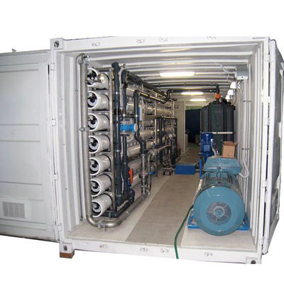 O GV Containerized o material da fibra de vidro da planta de dessanilização da planta de tratamento da água