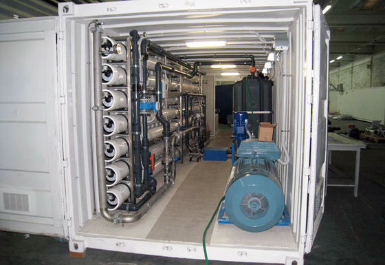 O GV Containerized o material da fibra de vidro da planta de dessanilização da planta de tratamento da água