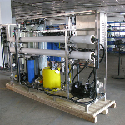 Dessanilização salgada 40000ppm TDS do Seawater da planta do RO da água do Deionization de 99%