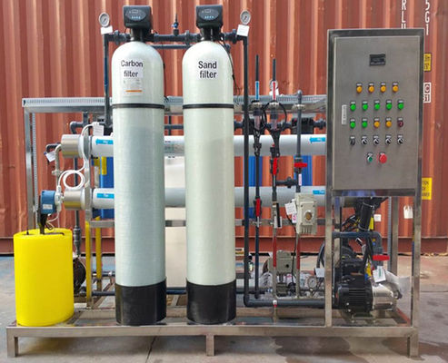 Dessanilização salgada 40000ppm TDS do Seawater da planta do RO da água do Deionization de 99%