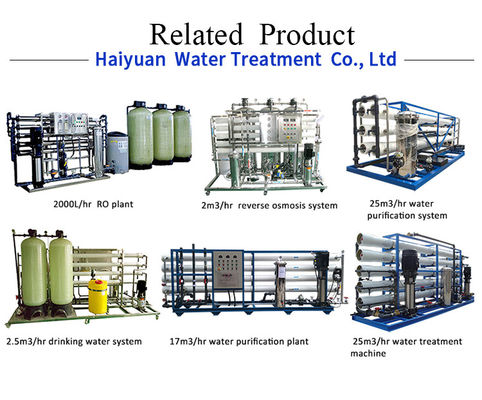 Água Costo potável de la planta de Purificacion de água de potável China de Planta de tratamiento de