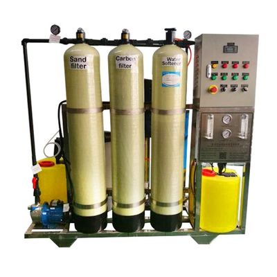Sistemas dos filtros de água, máquina do tratamento de água potável da planta da purificação de água da pequena escala