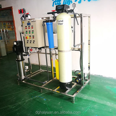máquina pura automática da água, água potável refinada para o alimento/fábrica da bebida, planta do ro