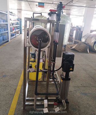 máquina pura automática da água, água potável refinada para o alimento/fábrica da bebida, planta do ro