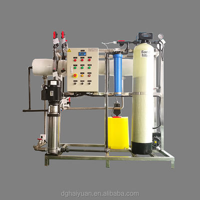máquina pura automática da água, água potável refinada para o alimento/fábrica da bebida, planta do ro