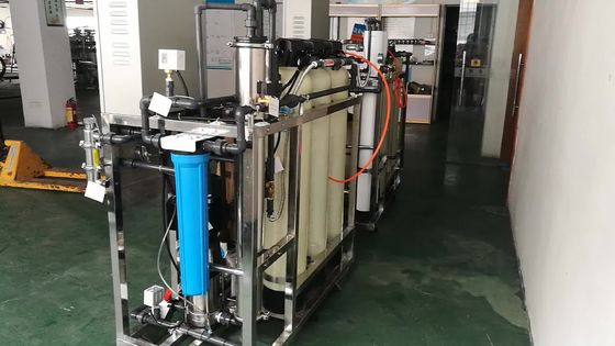 Sistemas salgados do RO da água da água salgada 5 mícrons com filtro de FRP