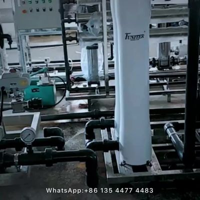 Sistema salgado da filtragem da água da água do PLC para a dessanilização do sistema do RO da água boa