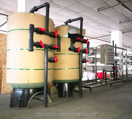 eficiência 450kg da recuperação do filtro de água 70%-75% do manganês do ferro 2000L/Hour