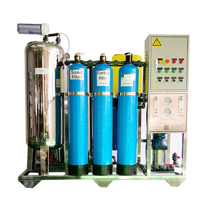 Poder semi industrial do controle 1.65kw do Plc do tratamento da água de Nanofiltration