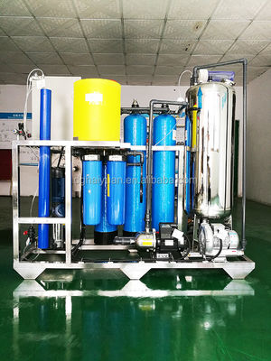 Poder semi industrial do controle 1.65kw do Plc do tratamento da água de Nanofiltration