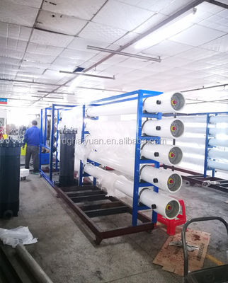 Poder semi industrial do controle 1.65kw do Plc do tratamento da água de Nanofiltration