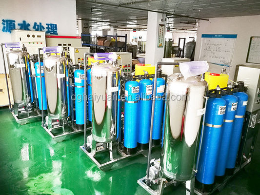 Tratamento da água 10m3/Hr de FRP Nanofiltration com bomba de Grundfos