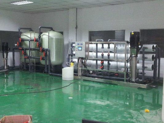 Tratamento da água 10m3/Hr de FRP Nanofiltration com bomba de Grundfos