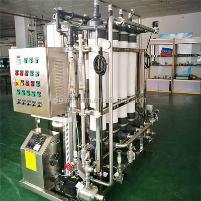 planta do purificador da água do RO 415V para o uso comercial 60HZ 4000LPH