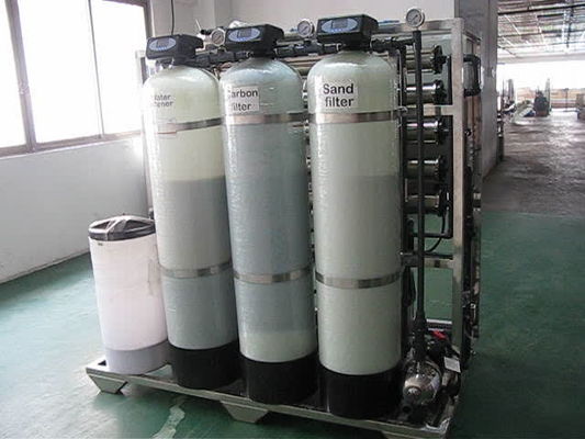 2000LPH Deionized o abastecimento de água, 99,7% rejeção Ion Exchange Dm Plant