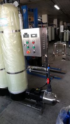 3KW Deionized o abastecimento de água, Ion Exchange Resin Filter recuperação de 60% - de 75%