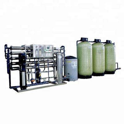 600KG abastecimento de água Deionized laboratório, planta de tratamento da água da desmineralização de FRP