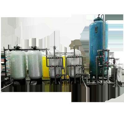 600KG abastecimento de água Deionized laboratório, planta de tratamento da água da desmineralização de FRP