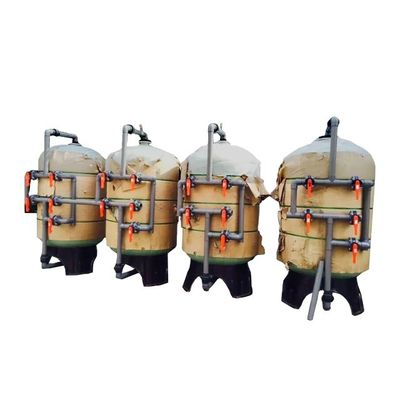 600KG abastecimento de água Deionized laboratório, planta de tratamento da água da desmineralização de FRP