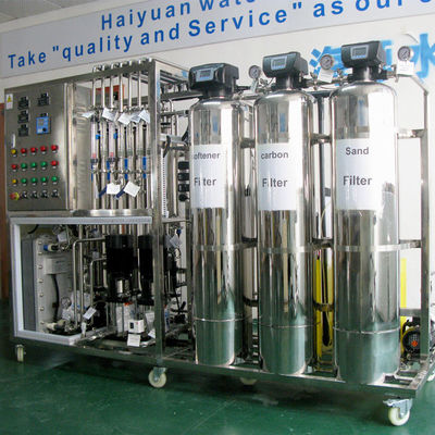 3kw EDI Water Treatment System deionized a pressão da operação de 15 barras