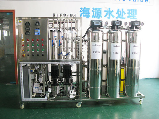3kw EDI Water Treatment System deionized a pressão da operação de 15 barras