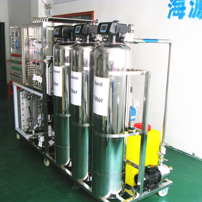 3kw EDI Water Treatment System deionized a pressão da operação de 15 barras