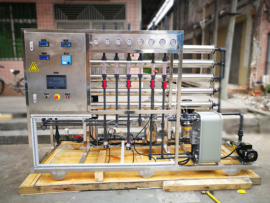 PLC EDI Plant Water Treatment, bomba EDI Purified Water System de CNP