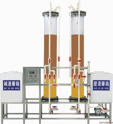 Capacidade desmineralizada de aço inoxidável da estação de tratamento de água 10000L com controle do PLC