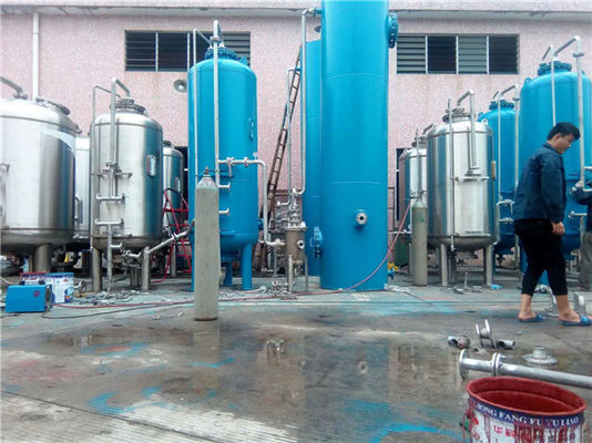 água de alimentação material da perfuração da fibra de vidro da estação de tratamento de água da sarja de Nimes da troca iônica