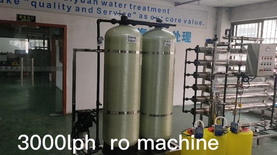 Máquina da dessanilização da água do RO 3000LPH