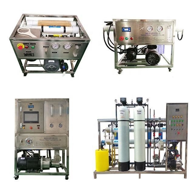 Watermaker Unidade de dessalinização de água de mar Desalinador de barcos Estação de dessalinização para venda de barcos Água salgada