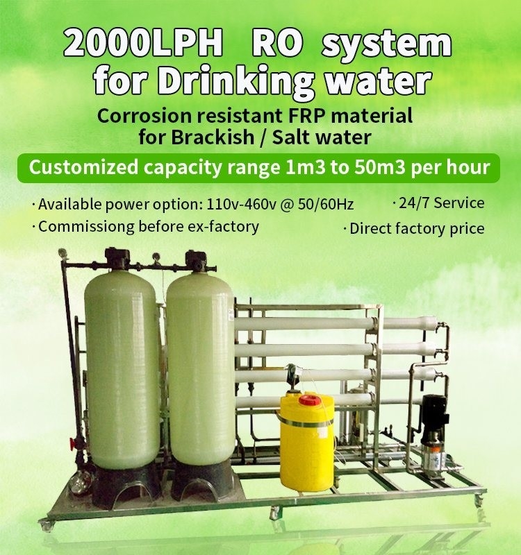 Máquina de filtragem de água industrial de poço de poço