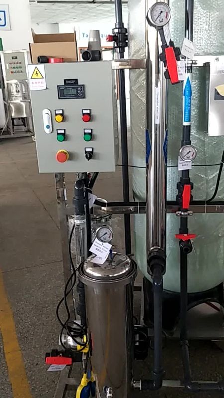 Pressão industrial 220V da barra do filtro de água 10-15 da resina da troca iônica