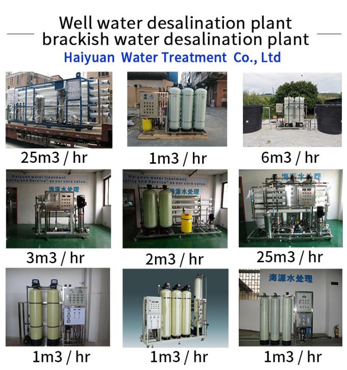 Poços de água salgados da dessanilização das plantas da máquina da dessanilização da água boa para a agricultura