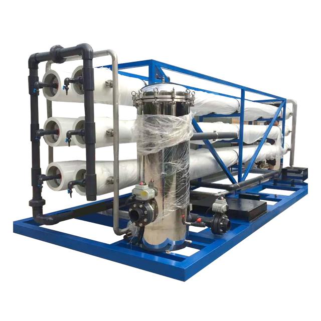 Máquina industrial da purificação de água salgada da osmose reversa
