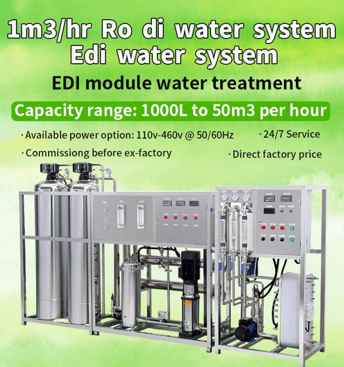 Deionizer do tratamento da água do tratamento da água o IDE do módulo de EDI eletro