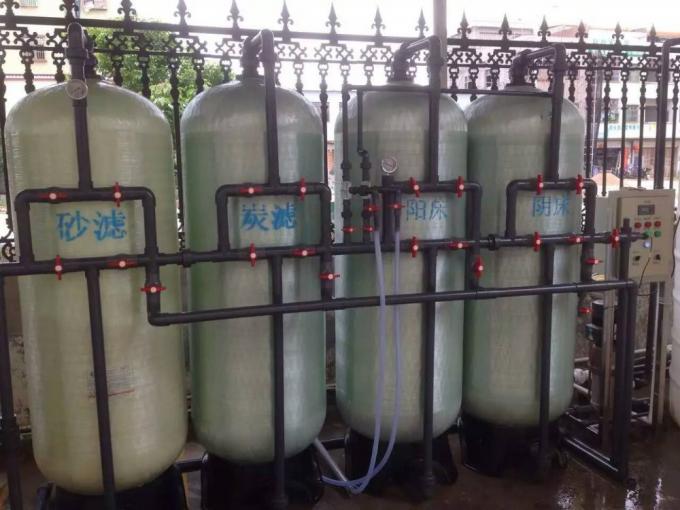 Emoliente de água dura eletrônico automático da resina do sistema do emoliente de água da máquina do amaciamento de água salgada para a caldeira